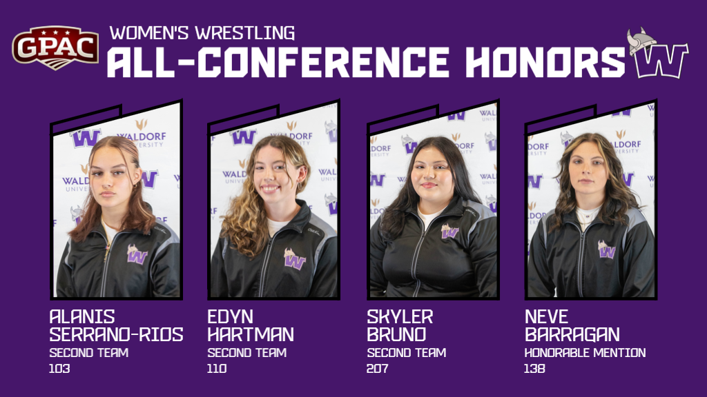 Four Waldorf Women&rsquo;s Wrestlers Earn GPAC All-Conference Honors