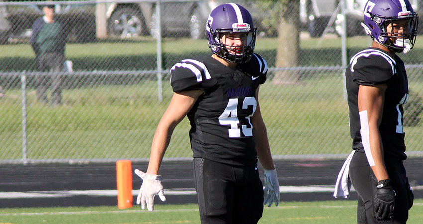 Warriors' freshman safety, MaCoy Yeakel, earns Defender of Week award from NSAA