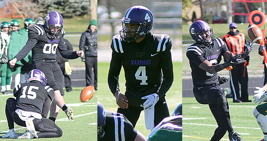 Warrior football team's Joseph, Jackson Jr. and Gifford sweep weekly NSAA awards