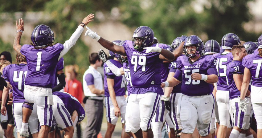 Warriors Win Home Conference Opener 48-3