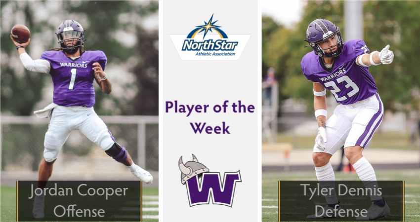 Cooper and Dennis Receive NSAA Player-of-the-Week Recognition