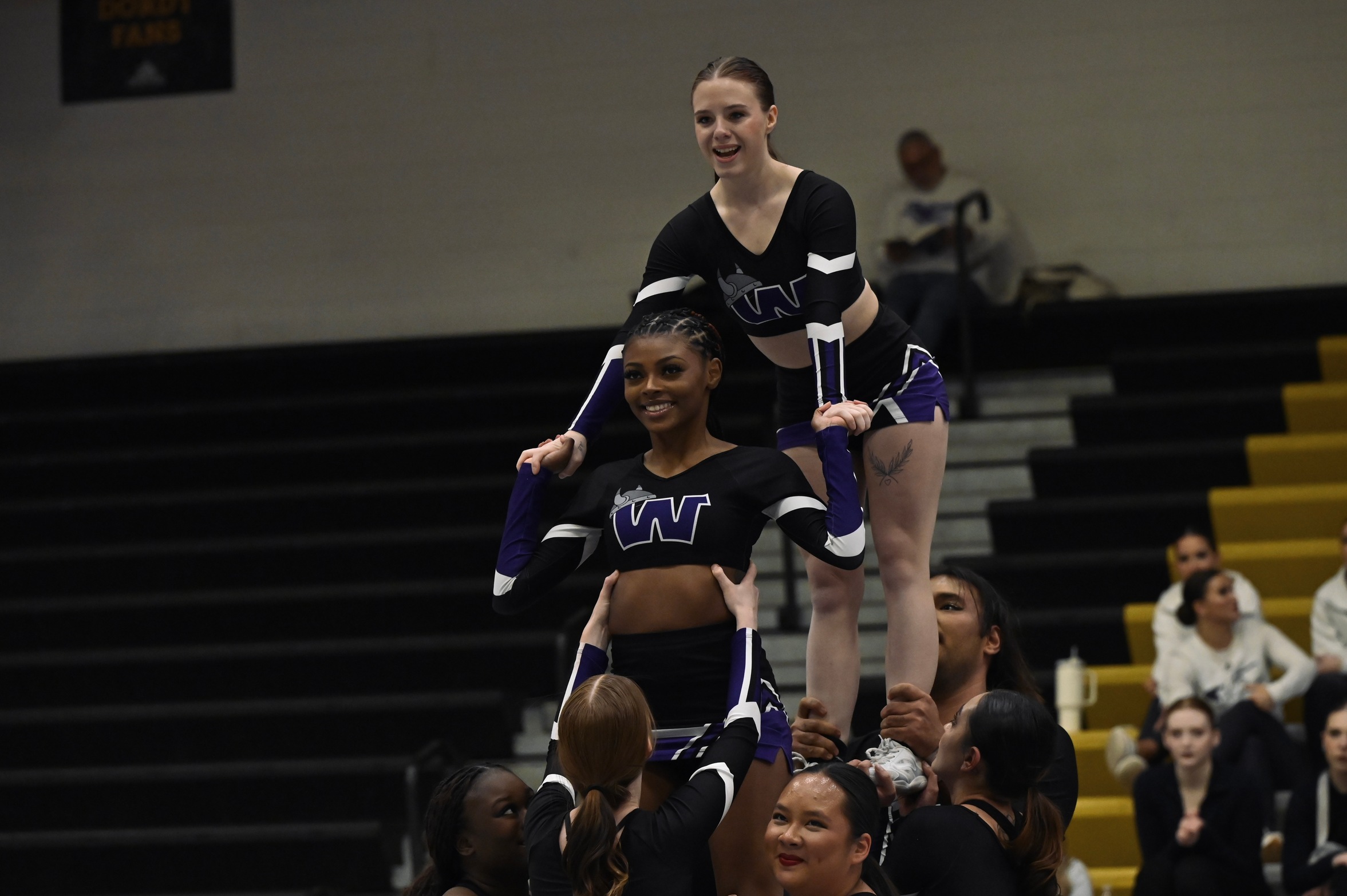 Waldorf Cheer Competes in the Dordt Cheer and Dance Invitational