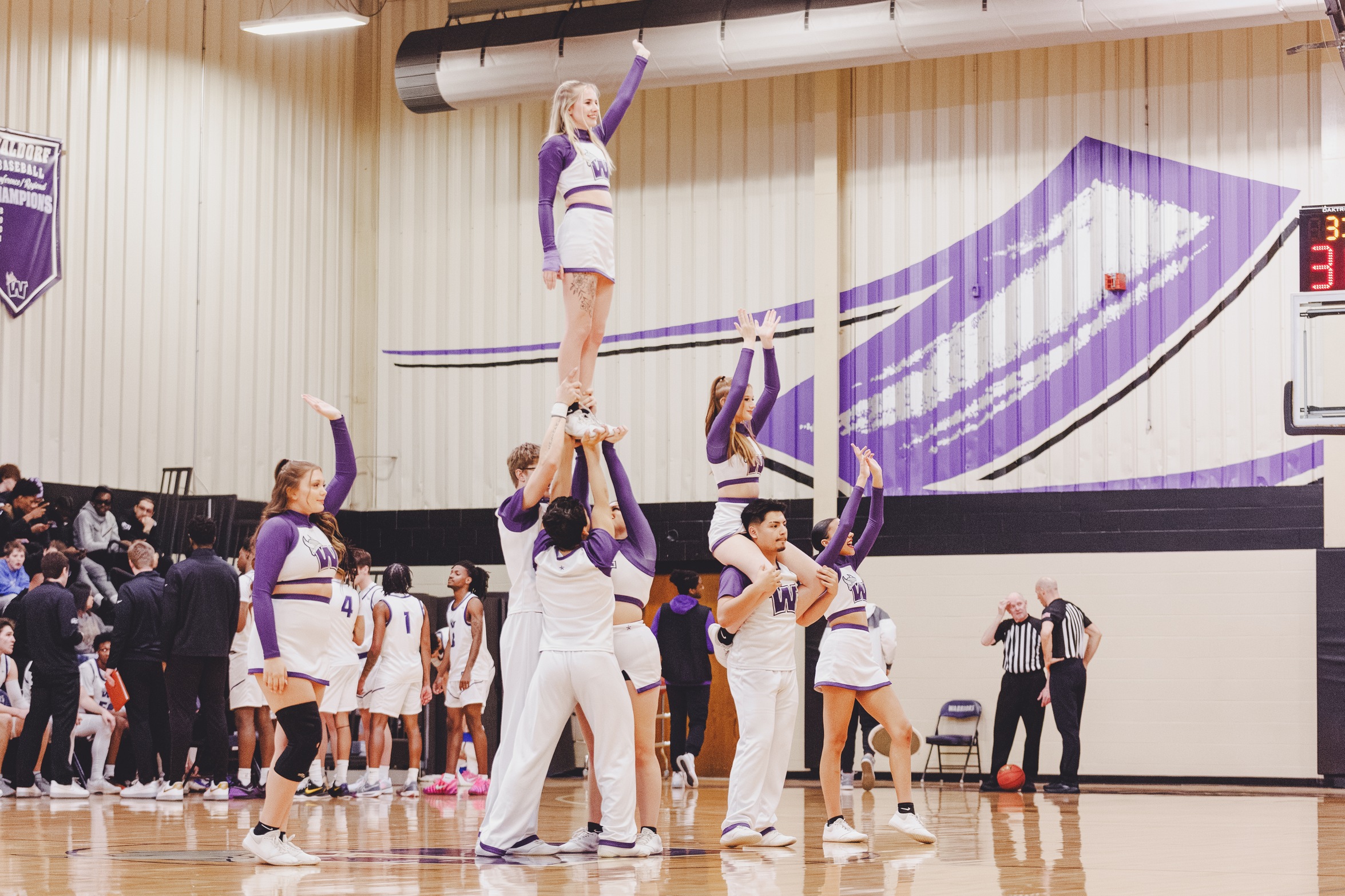 Waldorf Cheer Invited Back to Perform at Minnesota Lynx vs. Indiana Fever