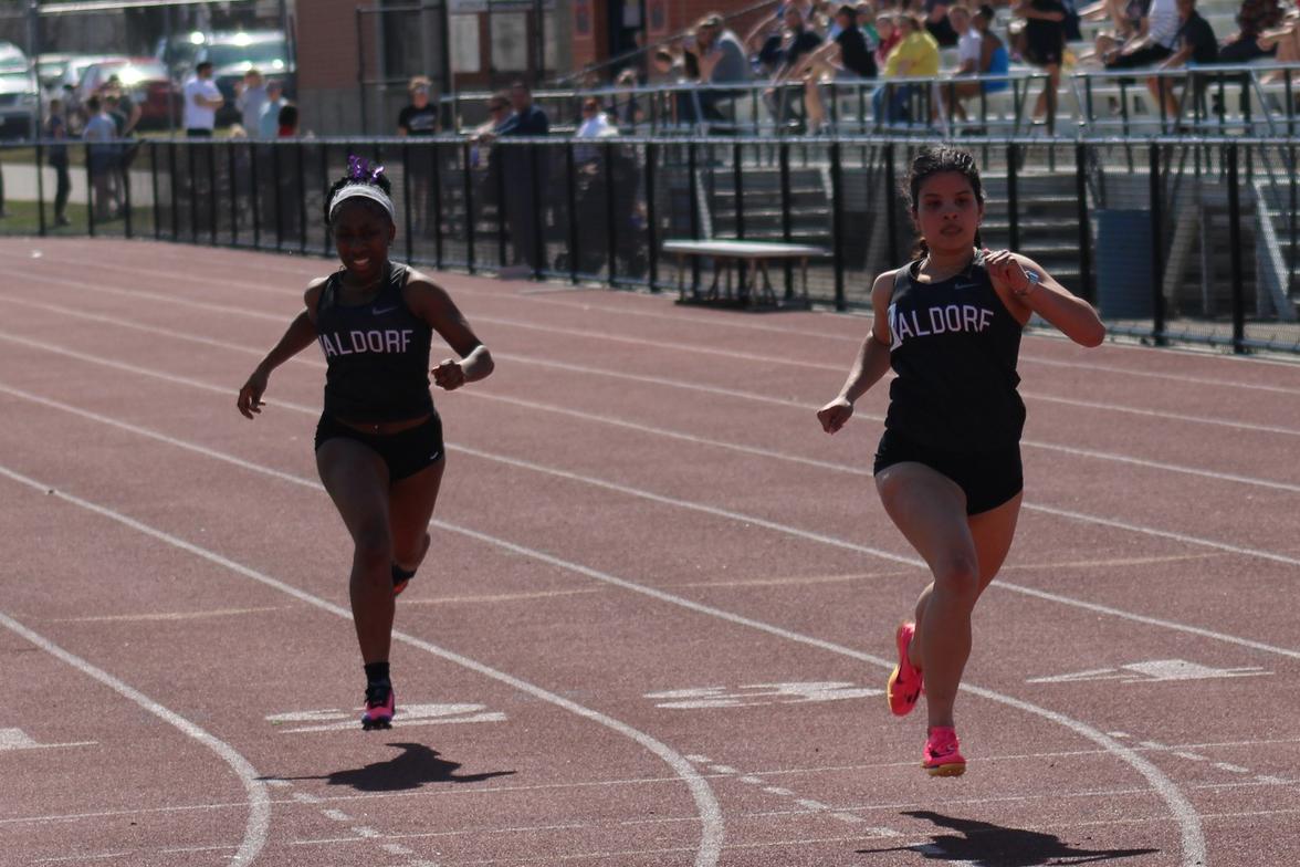 Warrior Track and Field Team's Compete at Central Dutch Invite