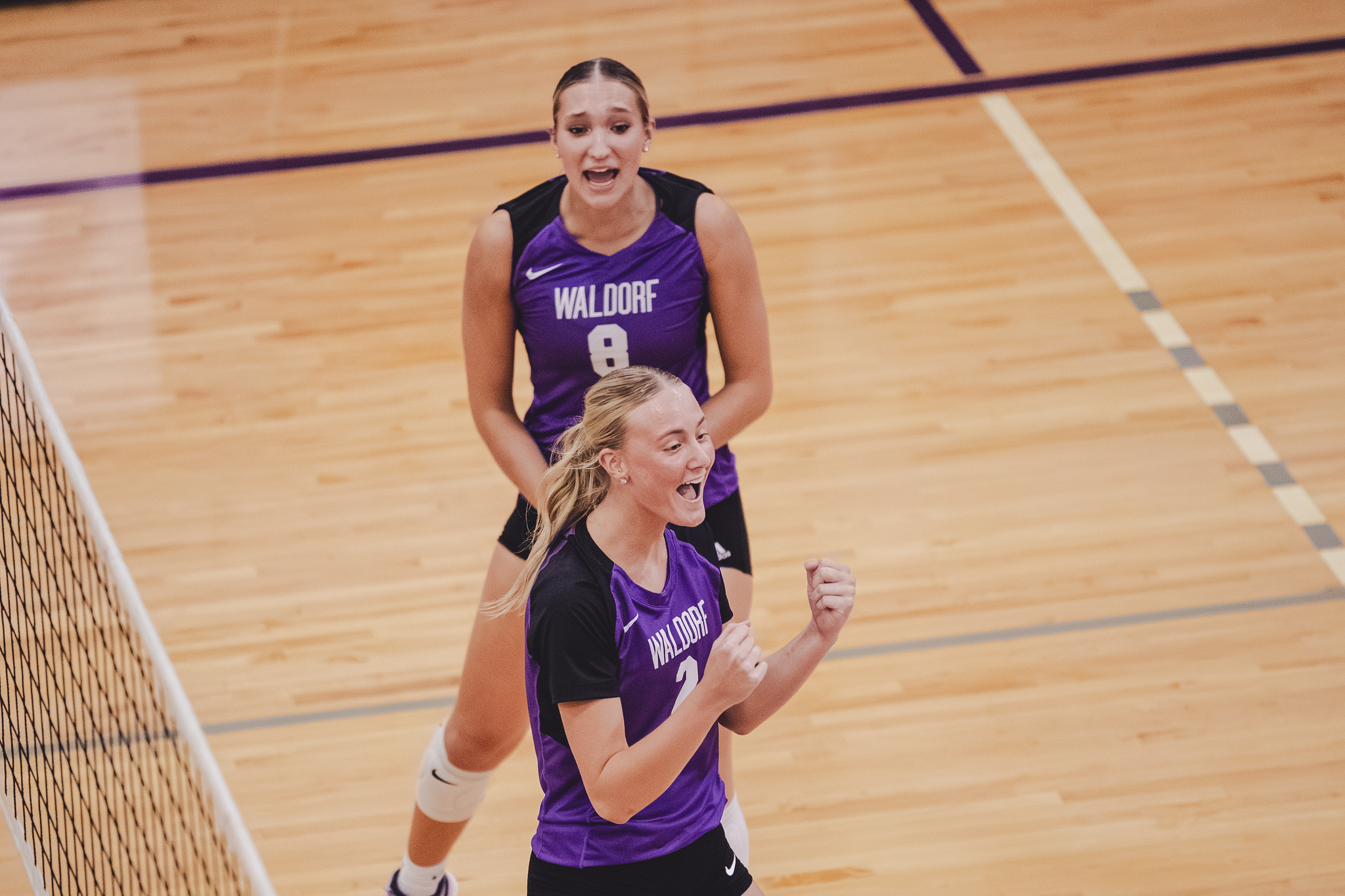 Waldorf Volleyball Falls to Morningside in Road Match